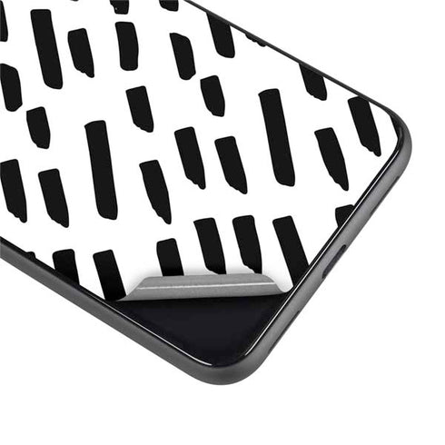 Black Dash Google Pixel 4 XL Skin